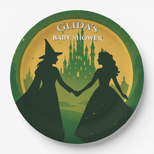 Böse Baby Shower Teller Glinda & Elphaba Party