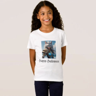 Böse blauäugige Katze T-Shirt