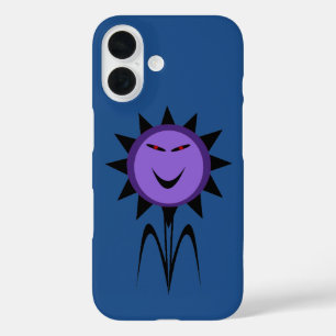 Böse Blume Kawaii Goth Halloween iPhone 16 Hülle