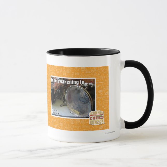 Böse Erwachen herein Tasse (Rechts)