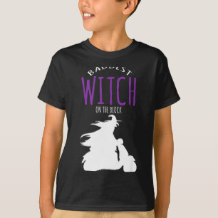 Böse Hexe auf dem Block - Halloween-Kostüm T-Shirt