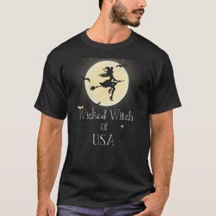 Böse Hexe USA Black Moon Tee