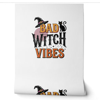 Böse Hexen Vibes Vintage Halloween-Shirt-Design_1 Tapete