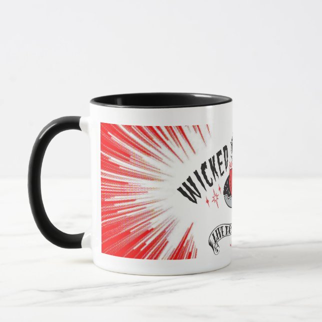 Böse Schaumgummiring-Tasse Tasse (Links)