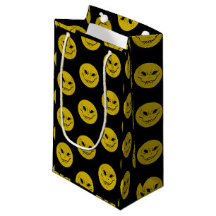 Böse seltsame Smiely Face Geschenktasche Kleine Geschenktüte