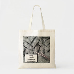 Böse spitze Stöcke, die Taschen-Tasche stricken Tragetasche