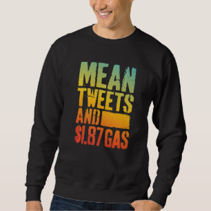 Böse Tweets und 1 87 Gas Bunter Stil Sweatshirt