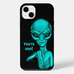 Böser Außerirdischer, du bist als Nächstes dran! iPhone 14 Plus Hülle