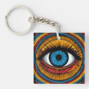 Böser Blick Boho Glücks-Amulett-Täschchen Accessoi Schlüsselanhänger