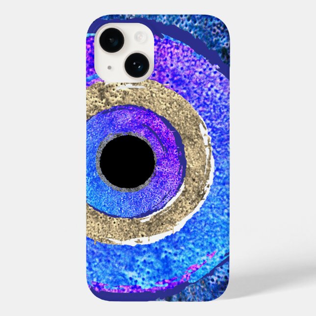 Böser Blick Case-Mate iPhone 14 Hülle (Rückseite)