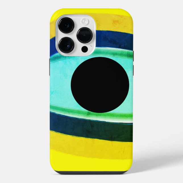 Böser Blick  iPhone 14 Pro Max Hülle (Rückseite)
