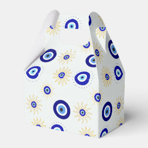 Böser Blick Symbol Geschenkschachtel
