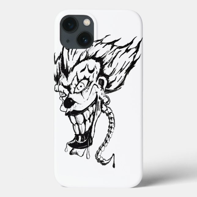 Böser Clown Barely There Ipad Case (Rückseite)