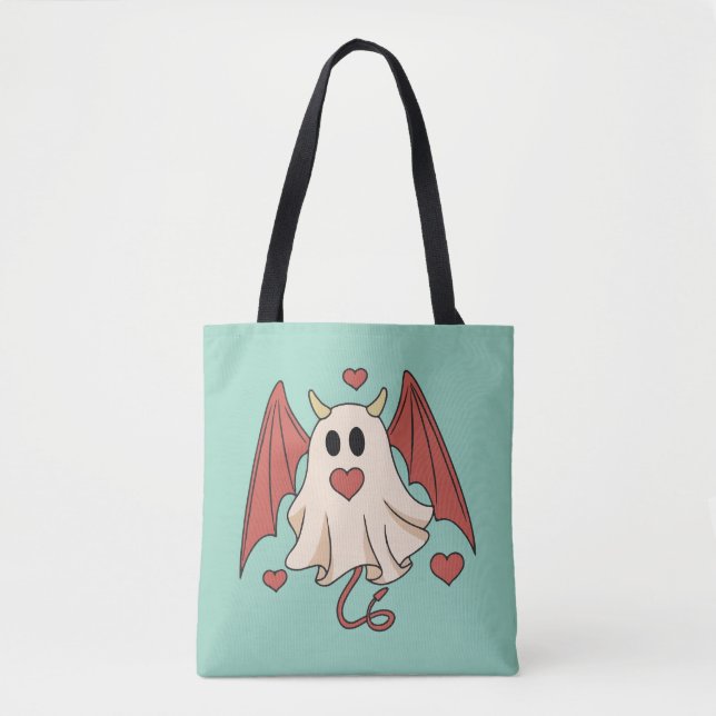 Böser Geister-Schreck Tasche (Vorderseite)