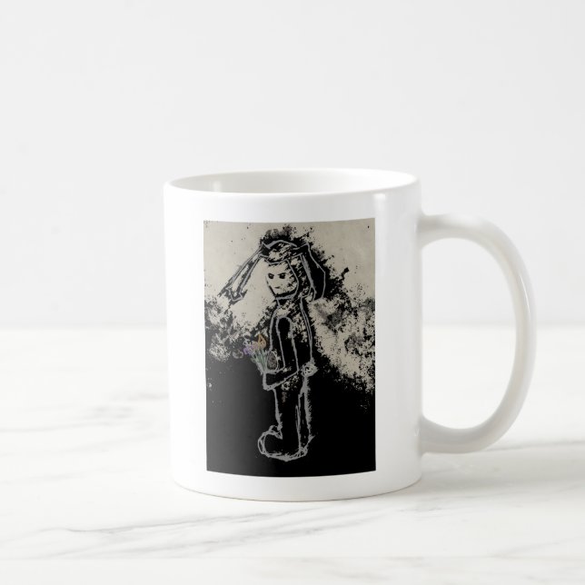 böser Hase Kaffeetasse (Rechts)