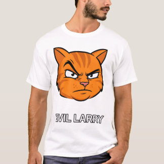 Böser Larry Lustiger Katz T-Shirt