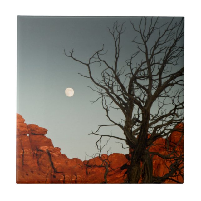 Böser Mond Fliese (Vorderseite)