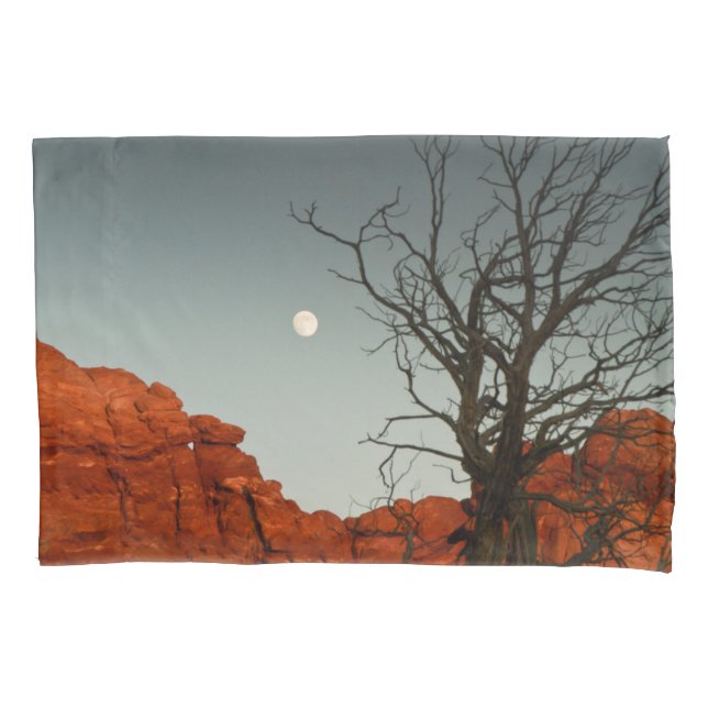 Böser Mond Kissenbezug (Vorderseite-Links)