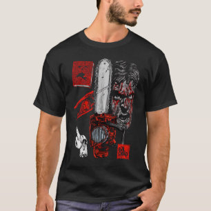 Böser Toter "Groovy" Ash Williams - Kettensäge, Ne T-Shirt