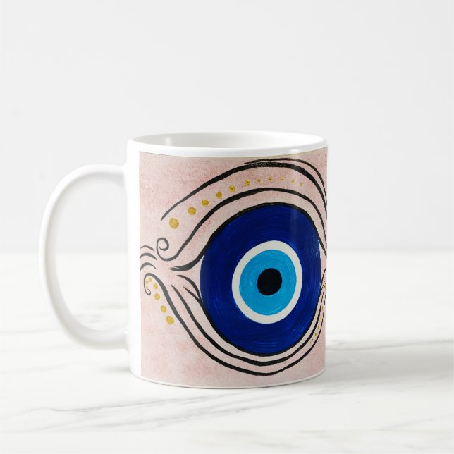 Böses Auge, Nazar Kaffeetasse (Links)