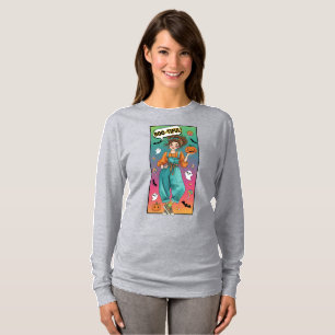 "Böses" Halloween-Langschläfer-T-Shirt T-Shirt