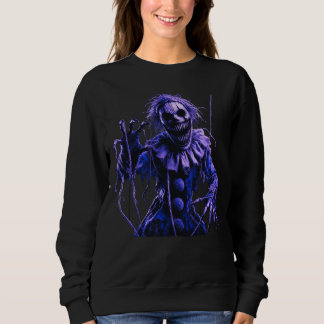 Böses lila Puppenmonster Sweatshirt