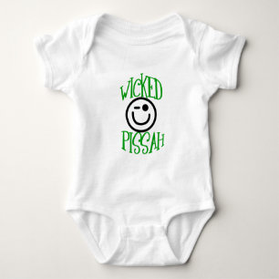 Böses Pissah! Baby Strampler