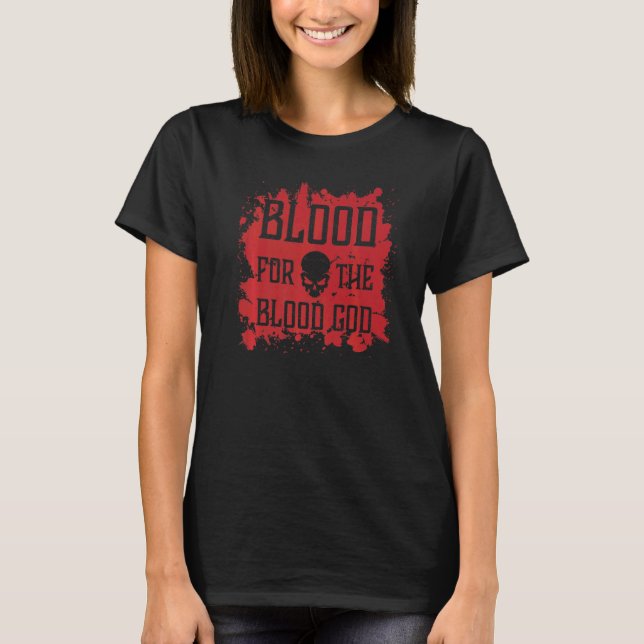 Böses Schädelblut für das Blut Gotthülenblut T-Shirt (Vorderseite)