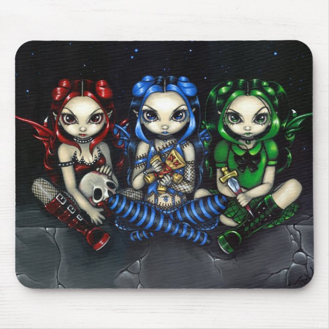 "Böses, Tricksy und falsches" Mousepad (Vorne)