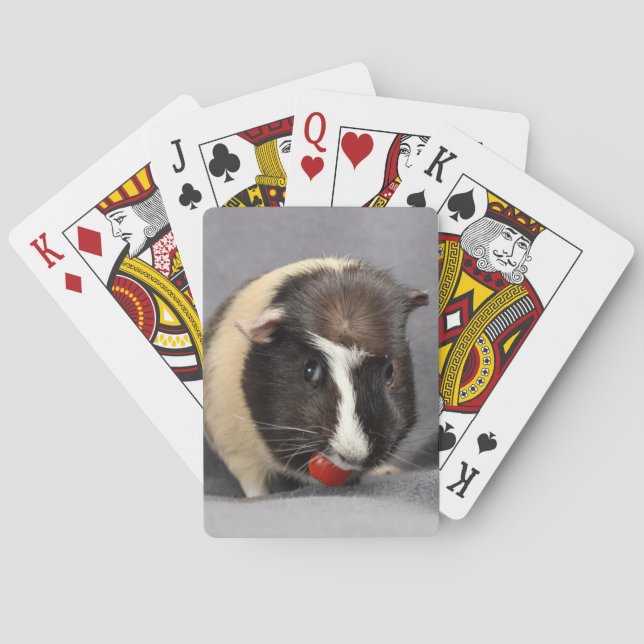 Boshaftes Meerschweinchen-Spielkarten Spielkarten (Rückseite)