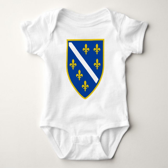 Bosnien Baby Strampler (Vorderseite)