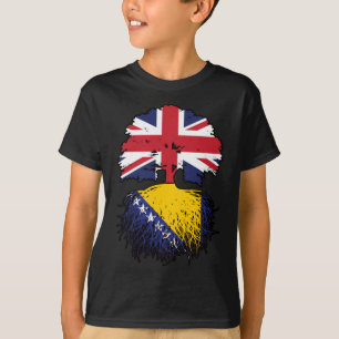 Bosnien-bosnisches britisches Vereinigtes Königrei T-Shirt