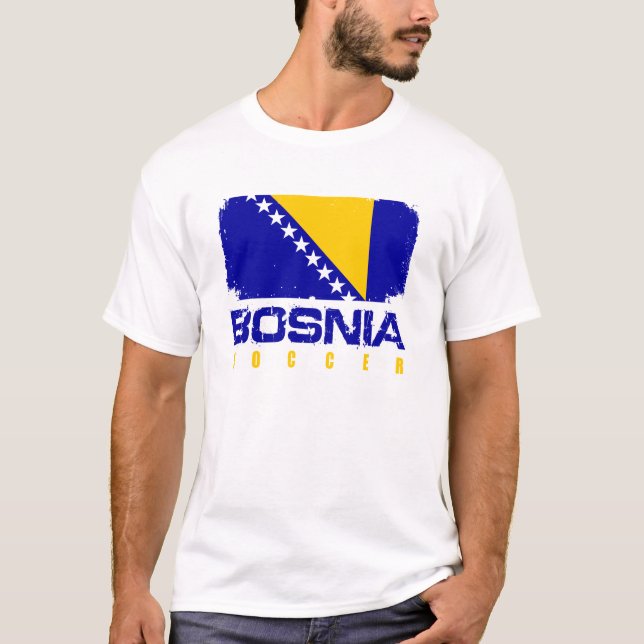 Bosnien-Fußball T-Shirt (Vorderseite)