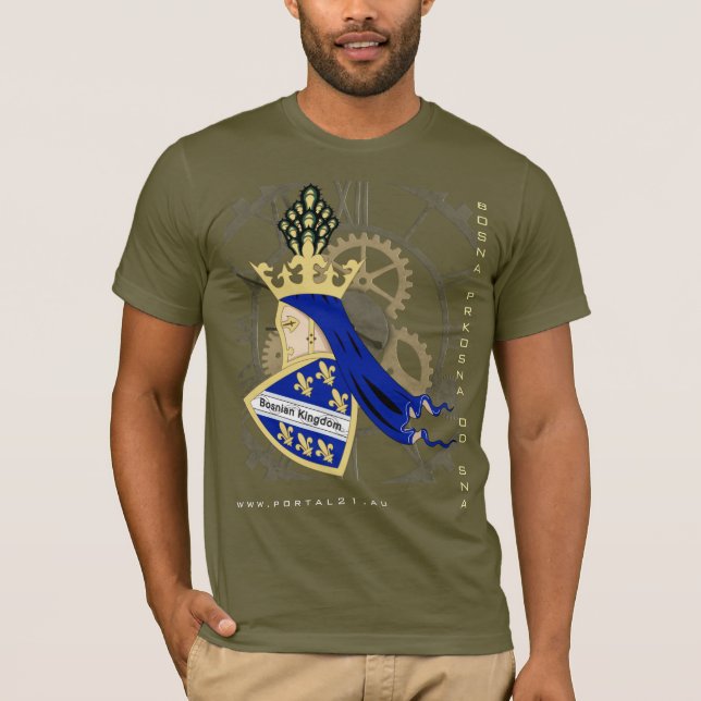Bosnien-Herzegowina/T - Shirt BOSANSKO kraljevstvo (Vorderseite)