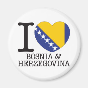 Bosnien-HerzegowinaLiebe v2 Magnet