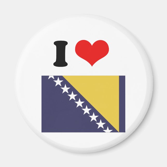 Bosnien Herzgovina Magnet (Vorne)