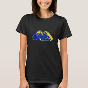 Bosnien Lieben Europa und die Bosnier Liebe des Eu T-Shirt