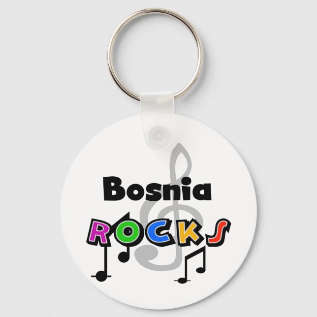 Bosnien Rocks Schlüsselanhänger (Vorderseite)