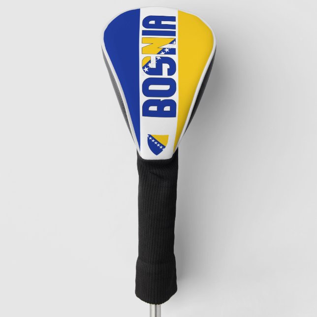 Bosnien und Herzegowina Flaggen Gorgetic Patriotic Golf Headcover (Vorderseite)