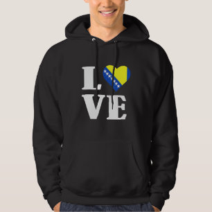 Bosnien und Herzegowina Flaggenstaaten Balkanstaat Hoodie