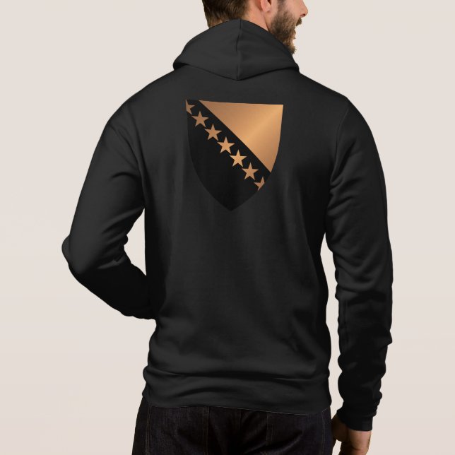 Bosnien und Herzegowina Hoodie (Rückseite)