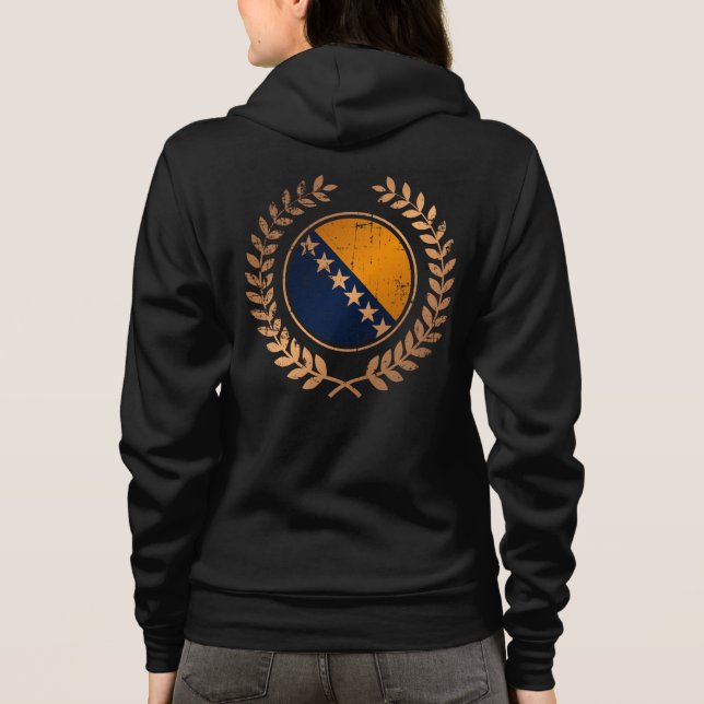 Bosnien und Herzegowina Hoodie (Rückseite)