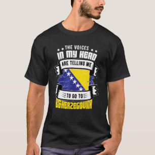 Bosnien und Herzegowina in meinem Kopf T-Shirt