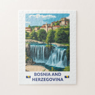 Bosnien und Herzegowina - Japan Illustration Art
