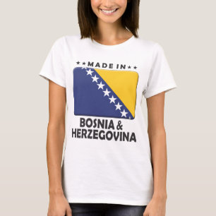 Bosnien und Herzegowina machte T-Shirt