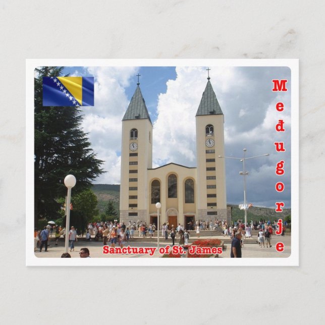 Bosnien und Herzegowina - Međugorje - Postkarte (Vorderseite)