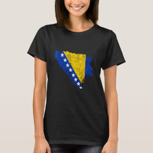 Bosnien und Herzegowina planen bosnische Reise mit T-Shirt