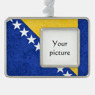 Bosnien und Herzegowina Rahmen-Ornament Silber