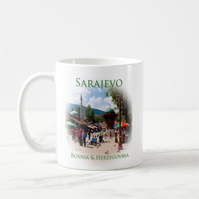 Bosnien und Herzegowina: Sarajevo und Mostar Kaffeetasse (Links)