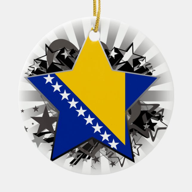 Bosnien und Herzegowina spielen die Hauptrolle Keramik Ornament (Vorne)